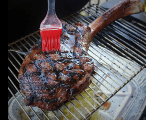 How to cook cowboy steak on gas grill