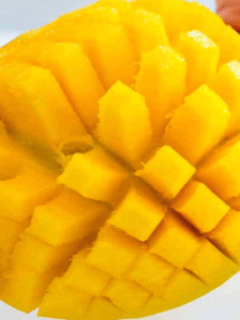 how to store cut mango