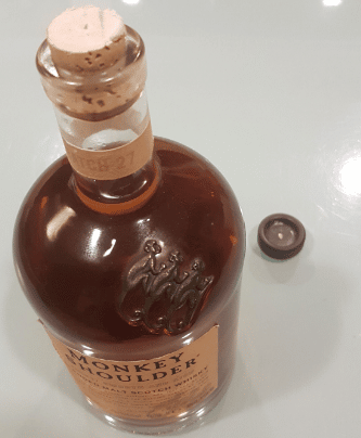 How to open a bottle of Buchanan's
