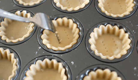 How to Remove Mini Tarts from Pan