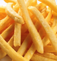 how long to fry frozen french fries