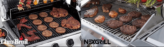 Nexgrill vs charbroill - Similarities 