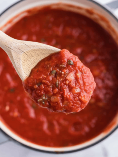 What is marinara sauce used for