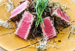 Tunfisk biff oppskrifter Gordon Ramsay