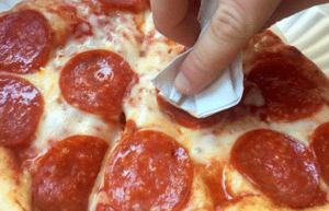How to Make Pizza Less Greasy