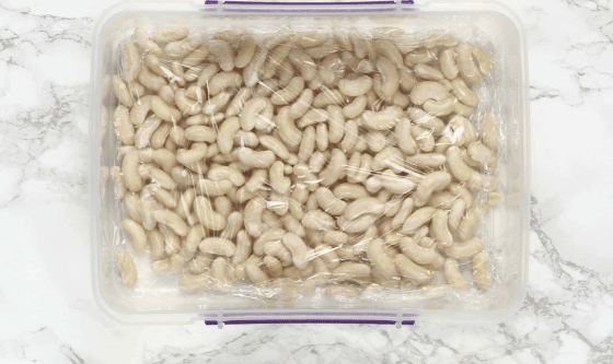 how to store soaked beans
