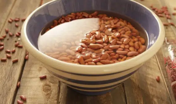How to soak beans fast