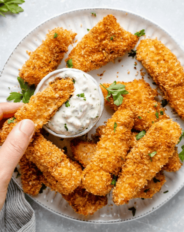 What goes good with fish sticks