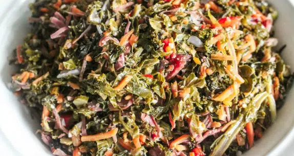 How to cook kale greens without meat