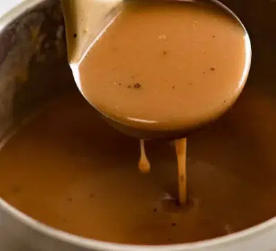 How to Make Homemade Brown Gravy with Flour and Water