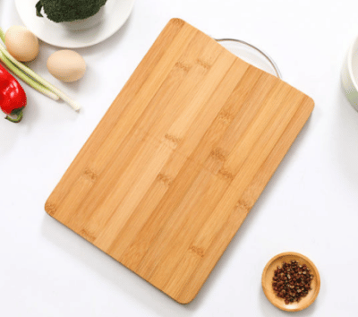 6pcs Bamboo Chopping Cutting Slicing Boards With Display Stand Fruit Vegetable