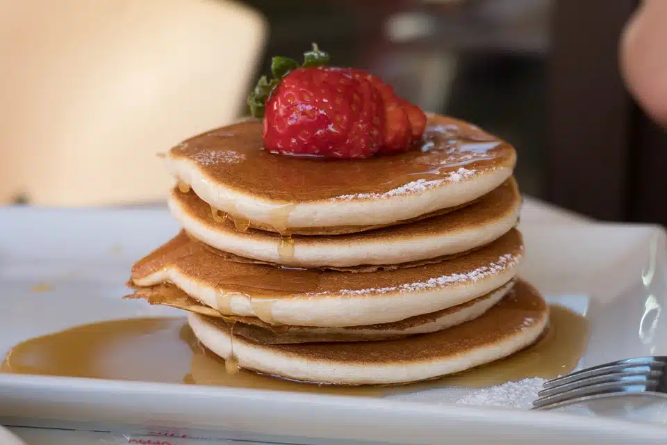 Strawberry Pancakes Recipe3