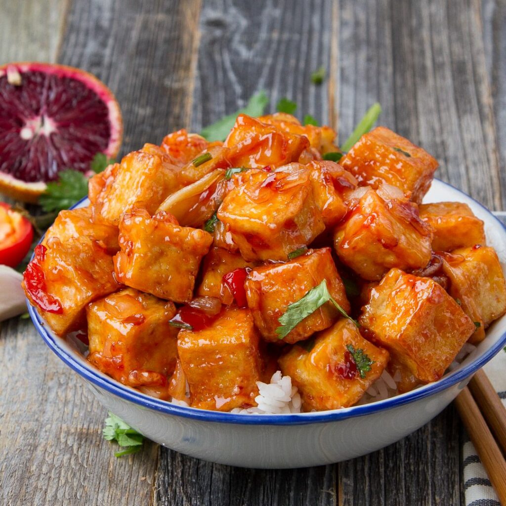 orange tofu recipe