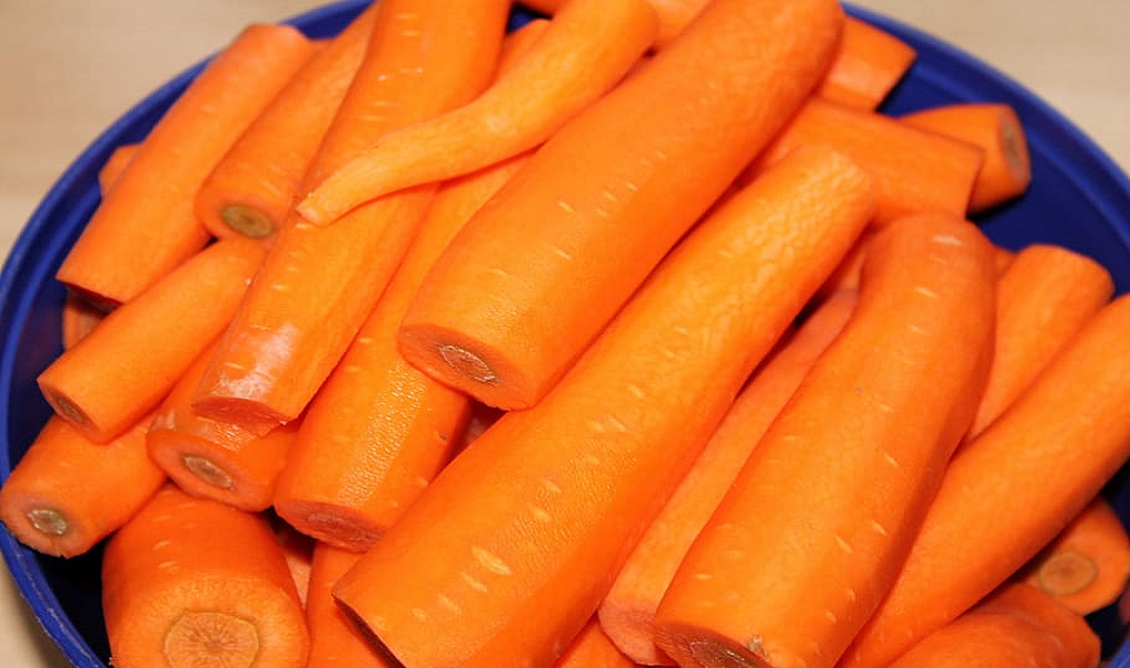 do wild birds eat raw carrots