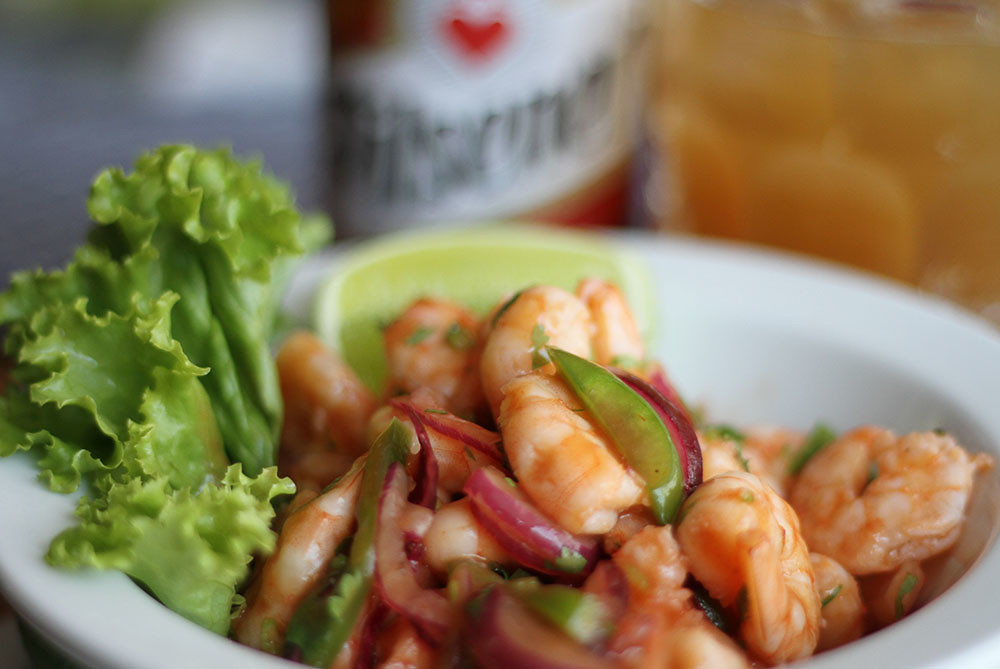 can you eat raw shrimp in ceviche